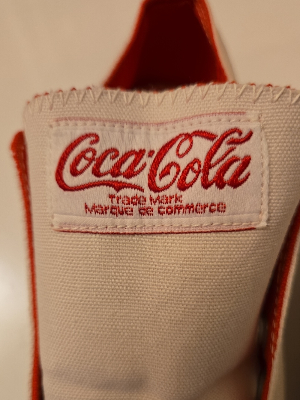 Coca Cola Coke Canvas Sneakers 10 Vintage 1980's - Picture 6 of 12